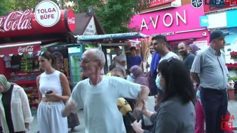 "Allah benim ömrümü alsın Erdoğan'a versin" diyen adam fenalaştı