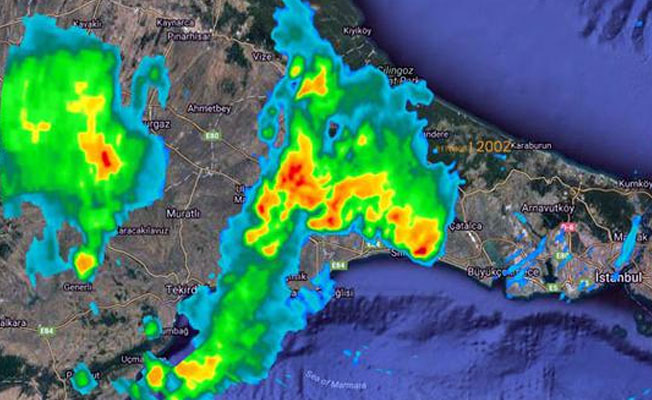 Son dakika: Meteoroloji saat verdi... İstanbul'a yaklaşıyor