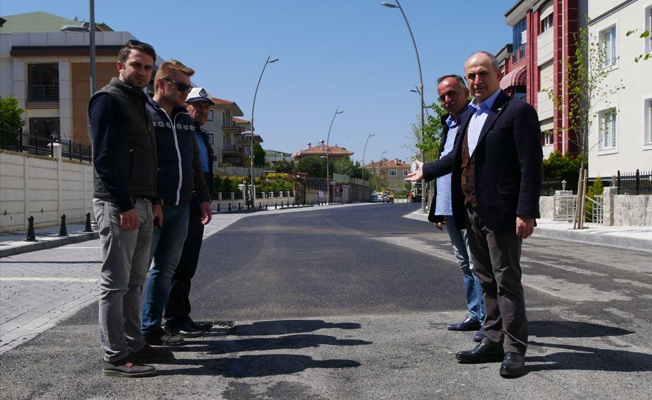 CHP'li belediye Avrupa standartlarında yollar yapıyor!
