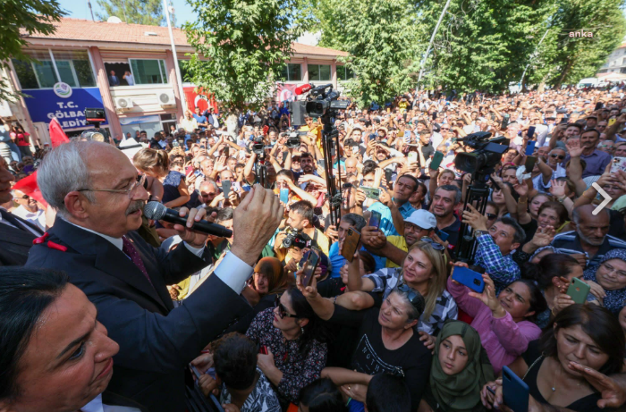 Kılıçdaroğlu alana indi: Birbirimize sımsıkı sarılacağız...