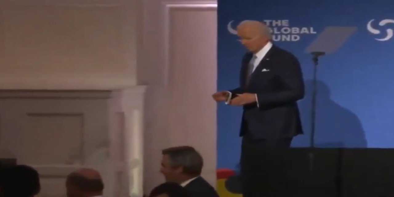 Joe Biden'dan dünyayı şok eden tuhaf hareketler