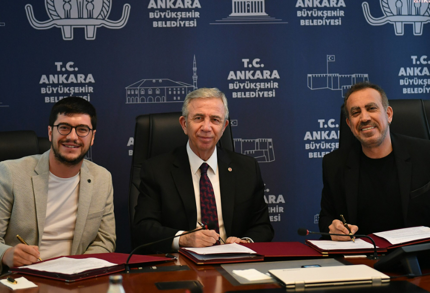 Mansur Yavaş ve Haluk Levent'ten ortak imza!