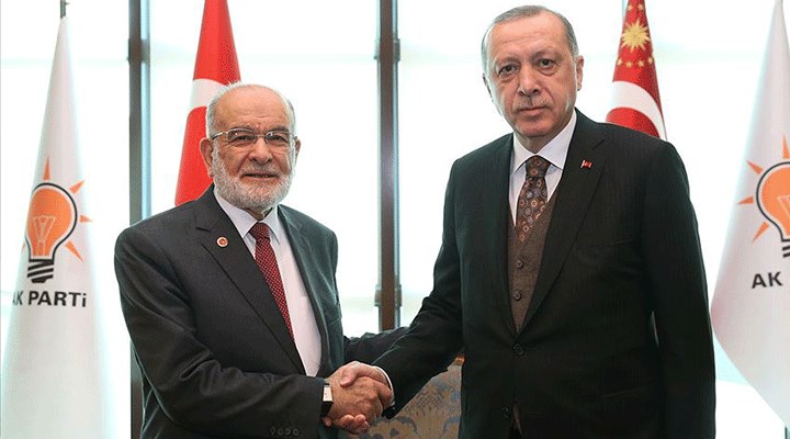 Karamollaoğlu'ndan flaş Erdoğan çıkışı: "Beni Altılı Masa'ya bir bakıma Erdoğan itti"