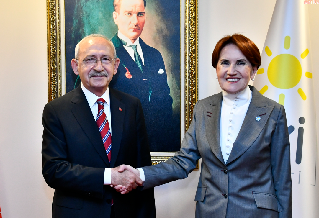 Kılıçdaroğlu ve Akşener adaylık açıklamalarının ardından bir araya geldi