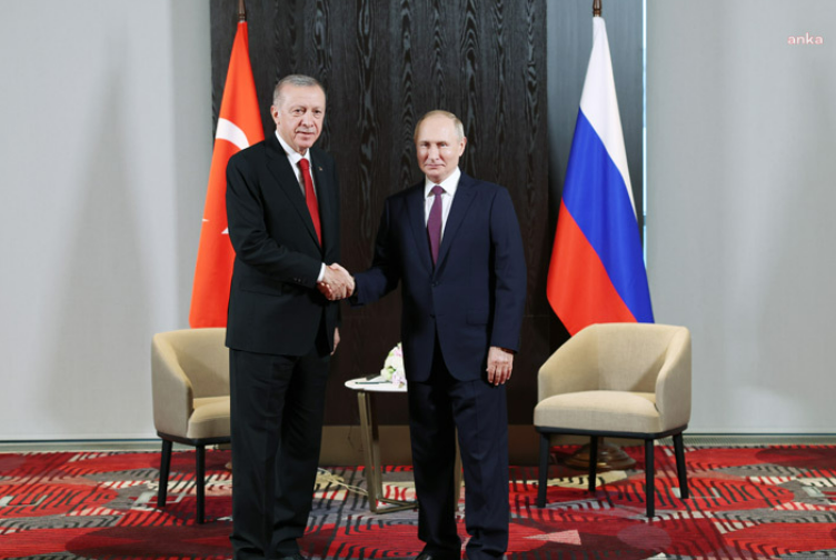 Erdoğan ve Putin'den telefon görüşmesi