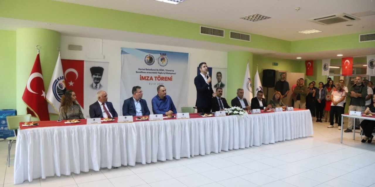 Kartal Belediyesi’nde Toplu İş Sözleşmesi Sevinci