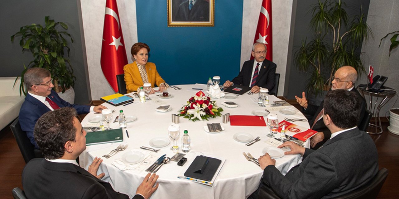 Altılı Masa'da ikinci tur görüşmeleri başlıyor!