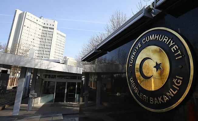 Dışişleri'nden İsrail'e kınama