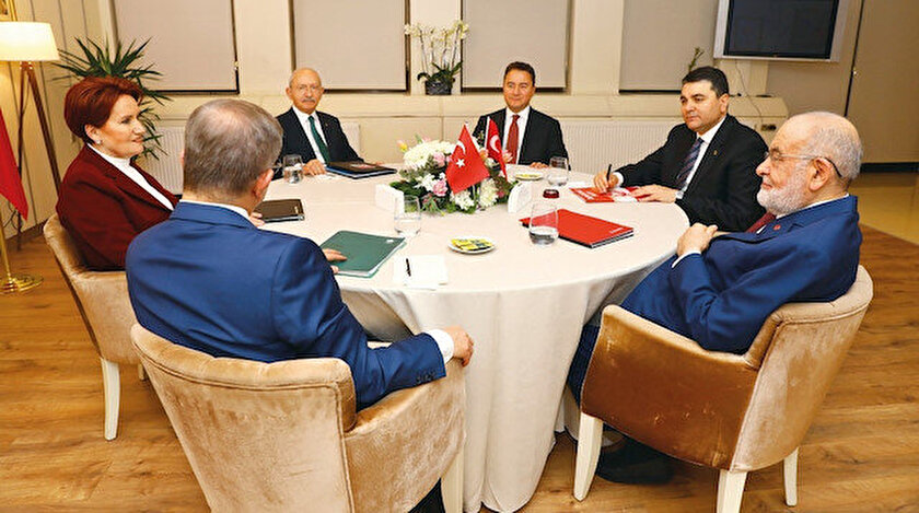 6'lı masanın ikinci tur görüşmeleri başladı