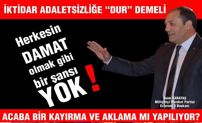 MHP'nin FETÖ'den 'damatların tahliyesine' afişli tepkisi