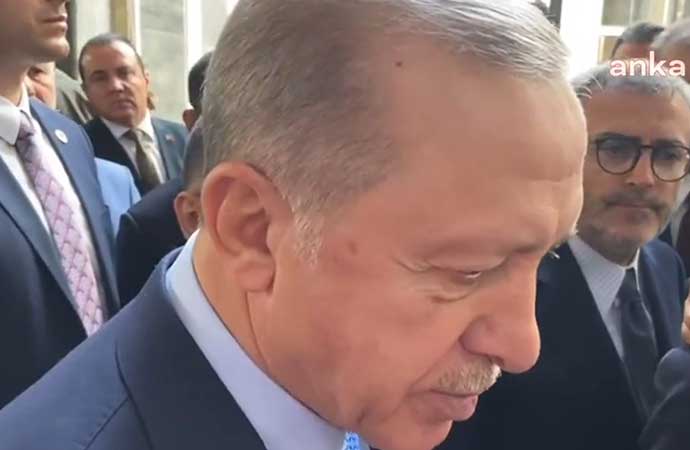 Erdoğan'dan seçim tarihini soran muhabire: "Karıştırma şimdi"