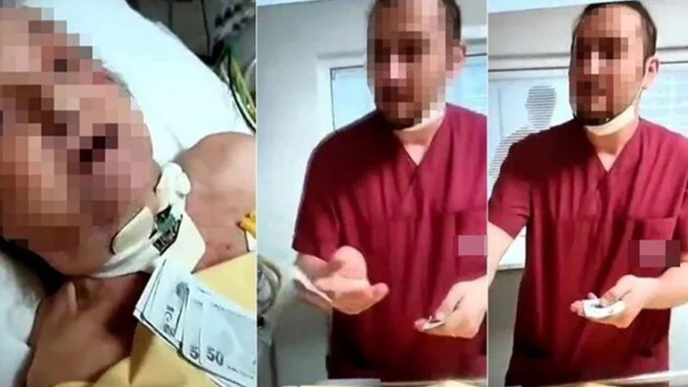 Yaşlı kadın hastanın yüzüne para fırlatmışlardı! O hastanenin tüm faaliyetleri durduruldu
