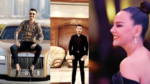 1.8 milyon dolarlık tektaş yüzük, Ebru Gündeş'le sahneye çıktı