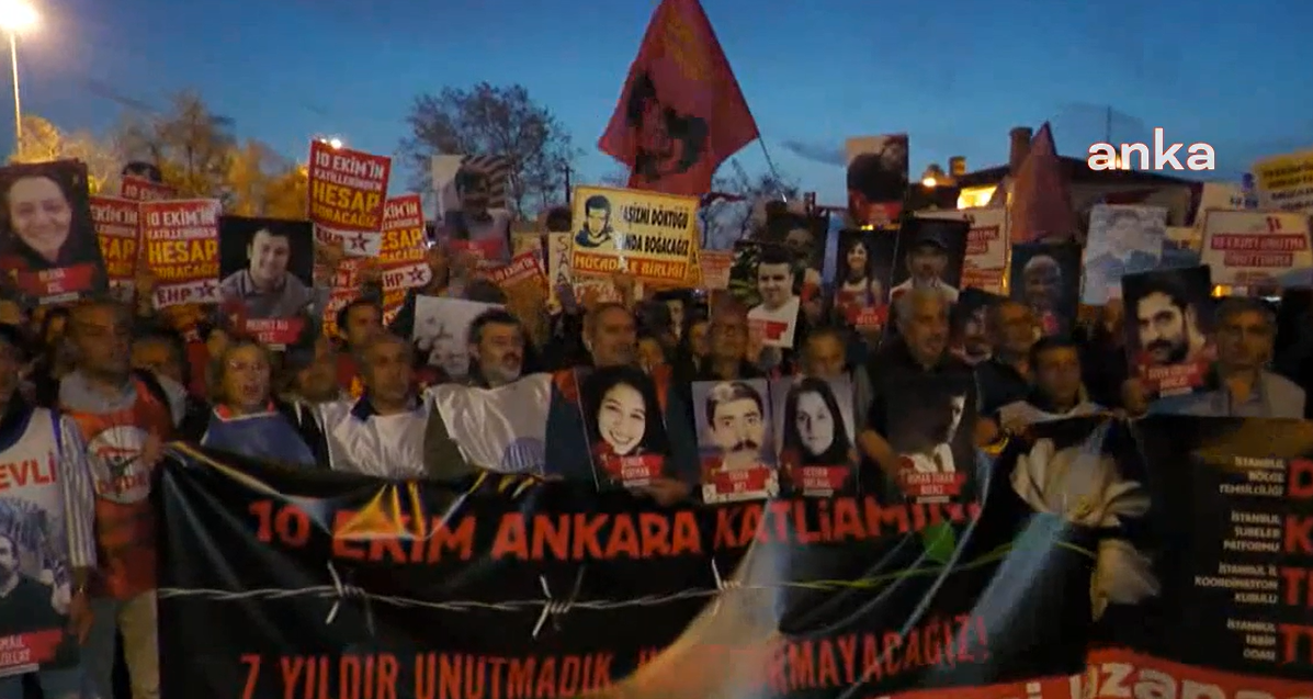 10 Ekim Ankara Gar Katliamı anmasında AKP'ye sert tepki