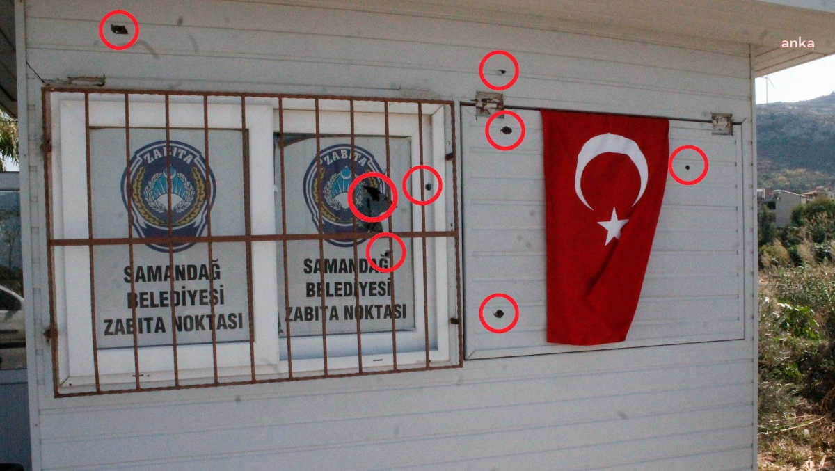 CHP'li belediyeye kurşun yağdırdılar