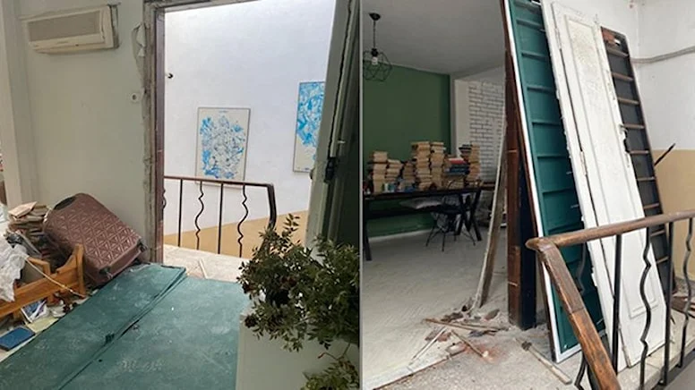 Sözcü muhabirinin evine asılsız ihbarla baskın! Kapısı koçbaşıyla kırıldı