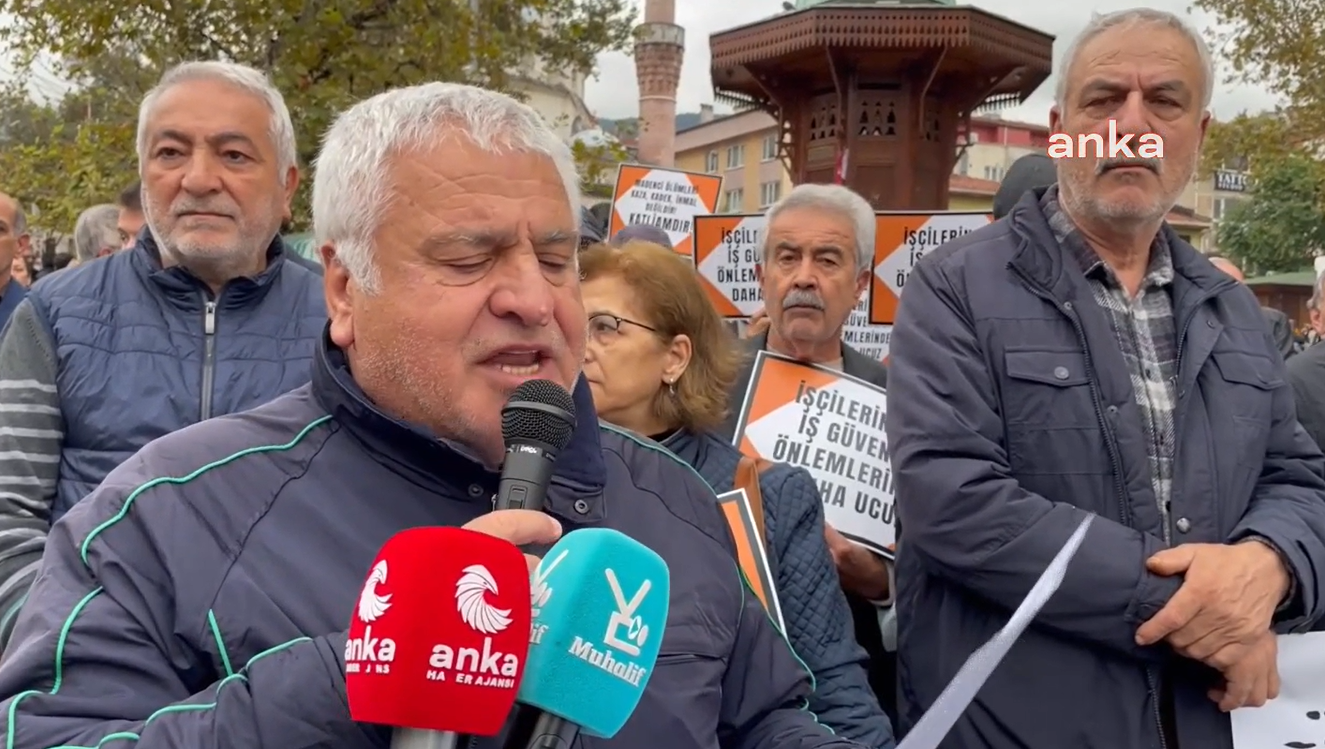 Bartın'daki maden faciası protesto edildi: "Göz yuman ve denetlemeyen iktidar katliamın sorumlusudur"