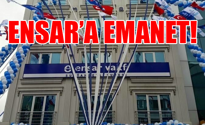 Ensar Vakfı Milli Eğitim'e ders veriyor