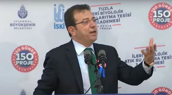 İmamoğlu'ndan AKP'li Tuzla Belediye Başkanı'na: "O arkadaş burayı germeye gelmiş"