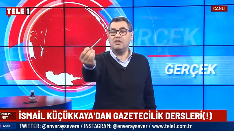 Enver Aysever kime "gazetecilik değil, yaptığın halkla ilişkiler" dedi?
