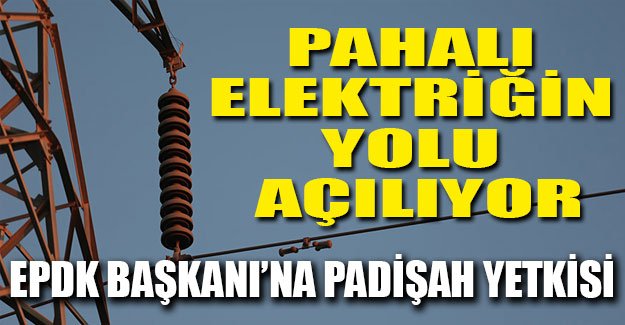 EPDK Başkanı'na Padişah yetkisi