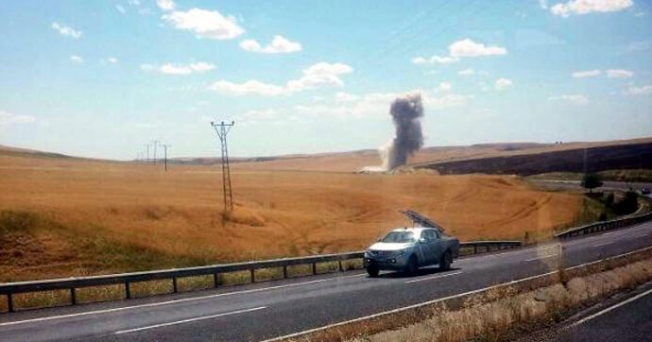 Askeri araca bombalı tuzak!