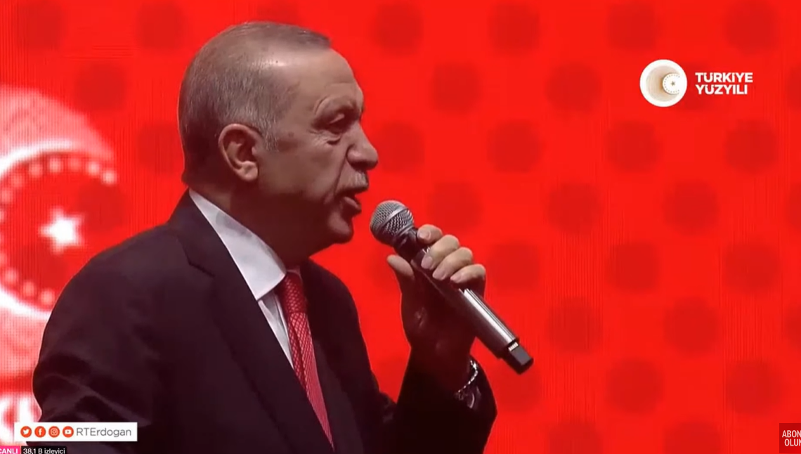 "Türkiye Yüzyılı" başladı! Erdoğan: "Darbe anayasasının raf ömrü çoktan dolmuştur"