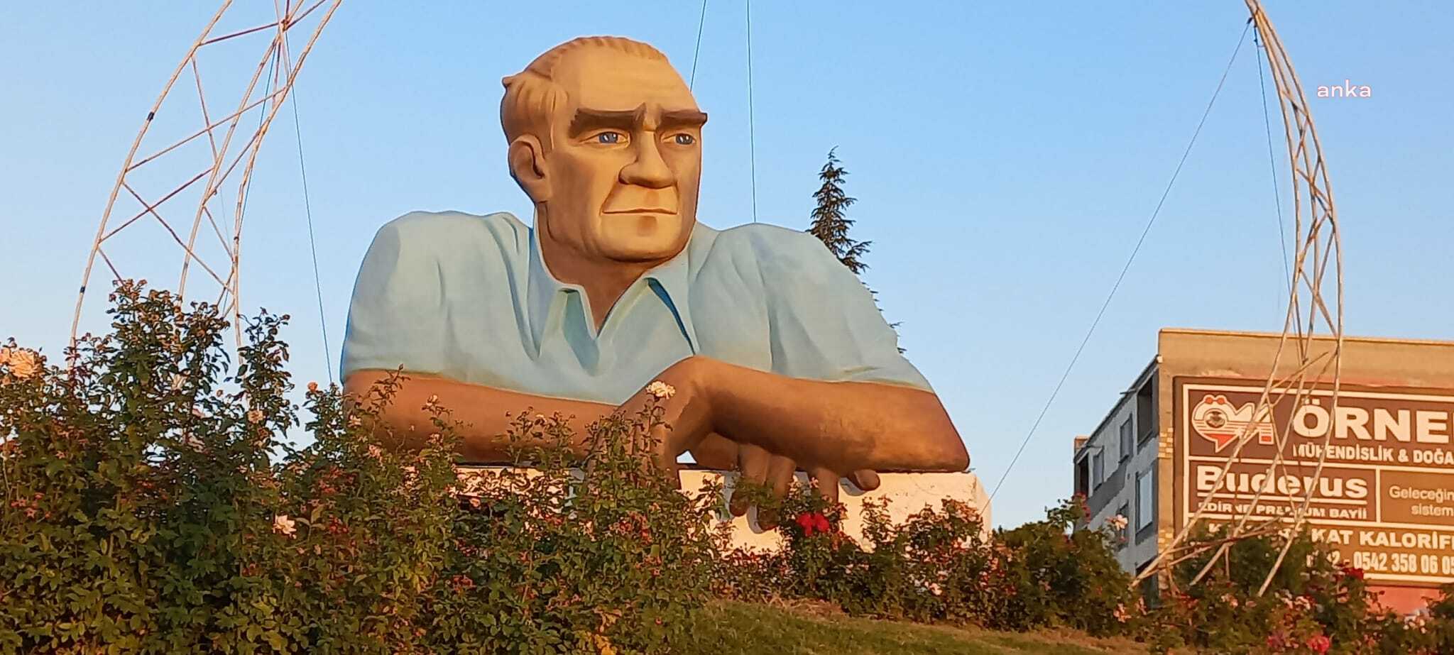 CHP'den rölyef tepkisi:  "Atatürk'e hiç benzemiyor"