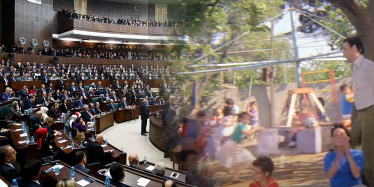 AKP'liler parti grubunu "çocuk parkı"na çevirdi! Kılıçdaroğlu'yla ilgili böyle slogan attılar