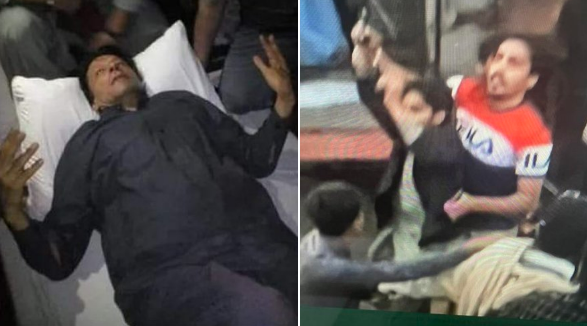 Pakistan şokta! Eski Başbakan'ı keleşle taradılar