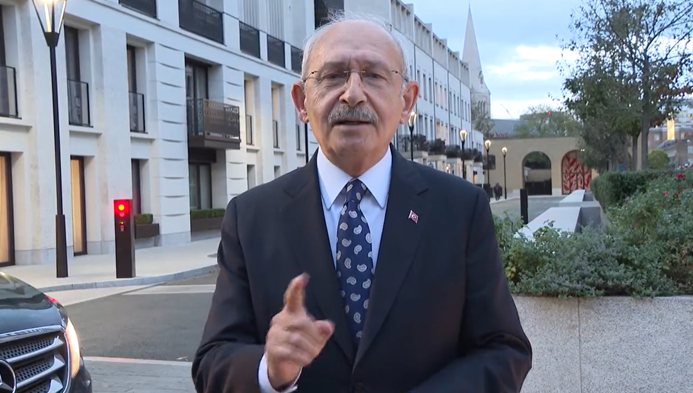 Kılıçdaroğlu, Londra'nın o sokağından seslendi: "Bakın ey çeteler, kaçmayı düşündüğünüz sokaktayım"
