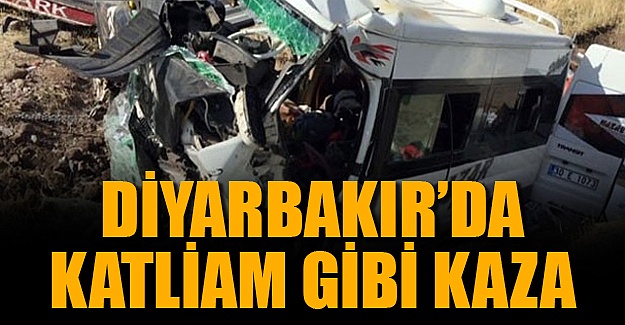 Diyarbakır-Şanlıurfa yolunda kaza; 6 ölü, 4 yaralı