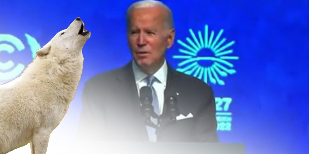 Joe Biden konuştuğu sırada şok eden anlar!