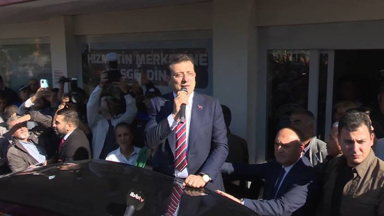 Ekrem İmamoğlu: "Müdahaleler olabilir, bunların hepsi bir sınav"