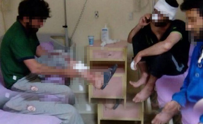 Ankara'da Bingöllü inşaat işçilerini darp edip İstiklal Marşı okuttular
