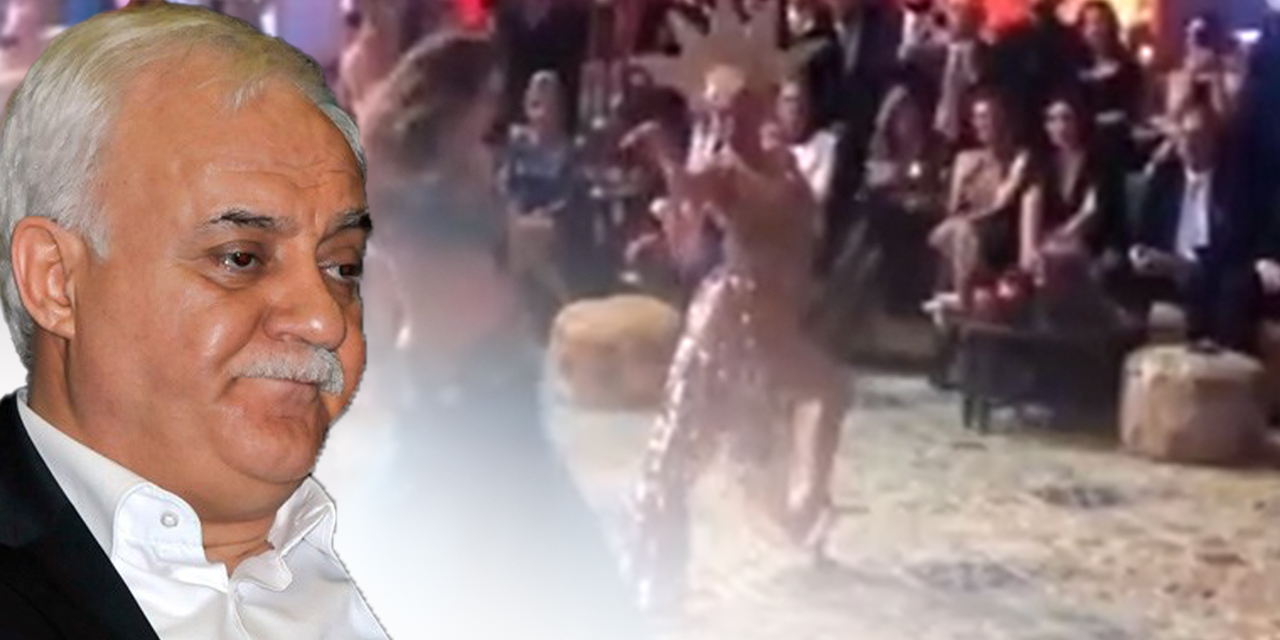 Nihat Hatipoğlu imam nikahı kıydı, sonra dansözlü eğlence başladı