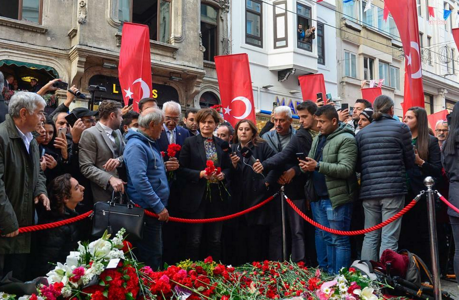 Canan Kaftancıoğlu, İstiklal Caddesi'nde!