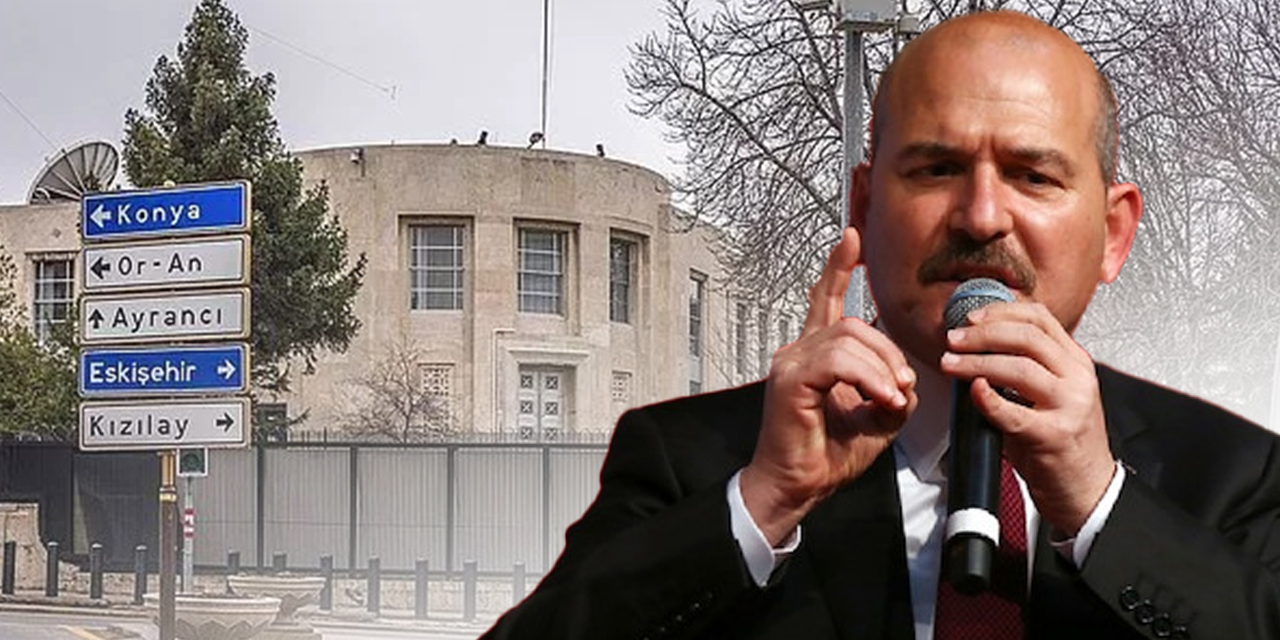 ABD Büyükelçiliği'nden Süleyman Soylu'ya yanıt
