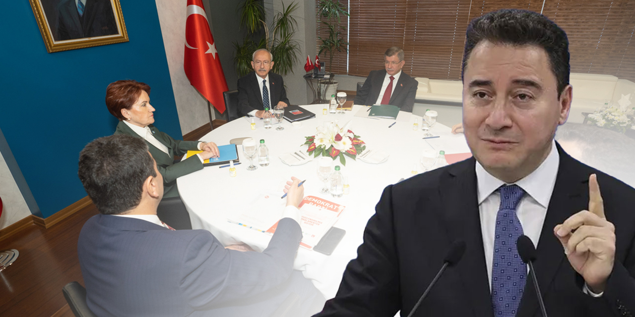 Altılı masanın adayı seçimi nasıl kazanır? Ali Babacan açıkladı...