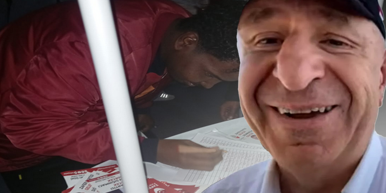 Zafer Partisi'nin "Sığınmacılar gönderilsin" kampanyasına siyahi öğrenci de imza attı!