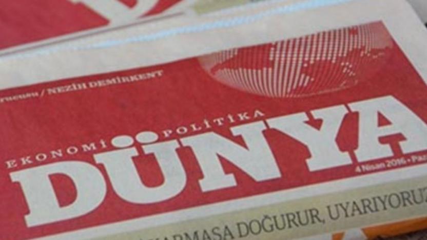 Dünya Gazetesi 'zorunlu veda' dedi! İsmi değişiyor