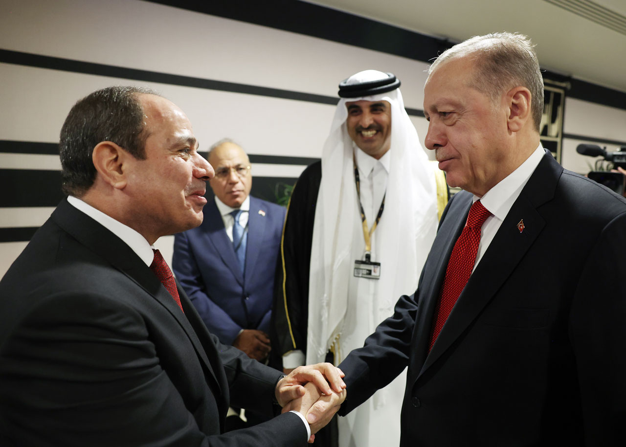 Erdoğan'dan Sisi ile buluşmasına dair ilk yorum: "Yeniden niye olmasın, yeniden niye başlamasın?"