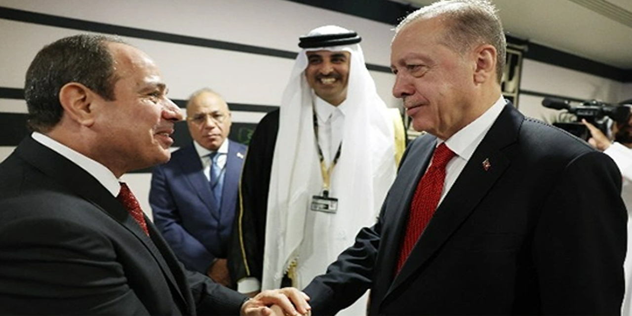 Mısır'dan el sıkışan Erdoğan ve Sisi ile ilgili açıklama: "Anlaşmaya varıldı"