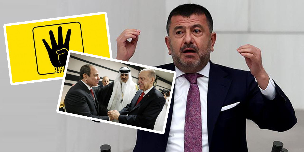 CHP'li Veli Ağbaba, Erdoğan-Sisi görüşmesini yorumladı: "Rabia'dan geriye 'R' kaldı"