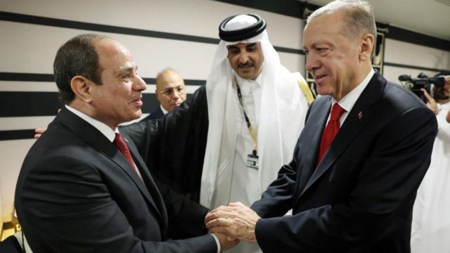 Erdoğan ile Sisi'nin fotoğrafına Ahmet Hakan'dan destek: "Barışmasını bilmiyorsan kavga etmeyeceksin"