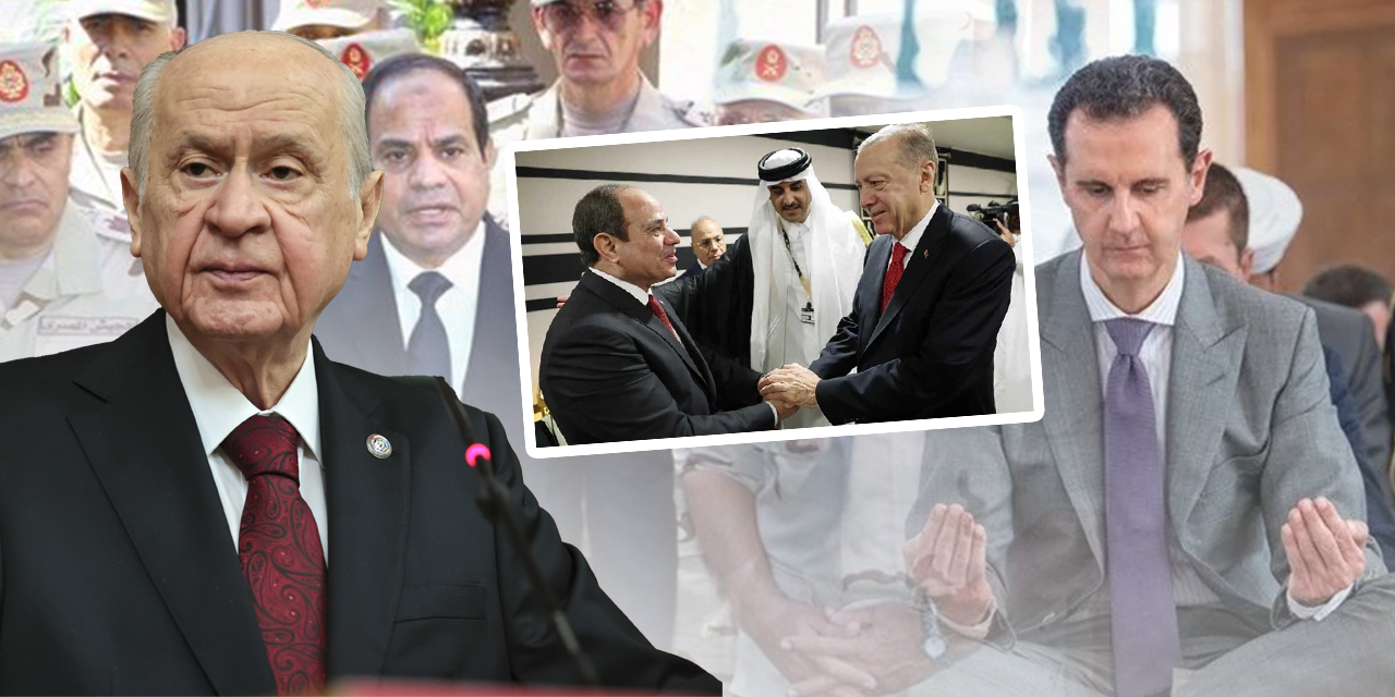 Erdoğan-Sisi görüşmesine destek veren Bahçeli'nin muhalefeti suçladığı konuşması gündem oldu!