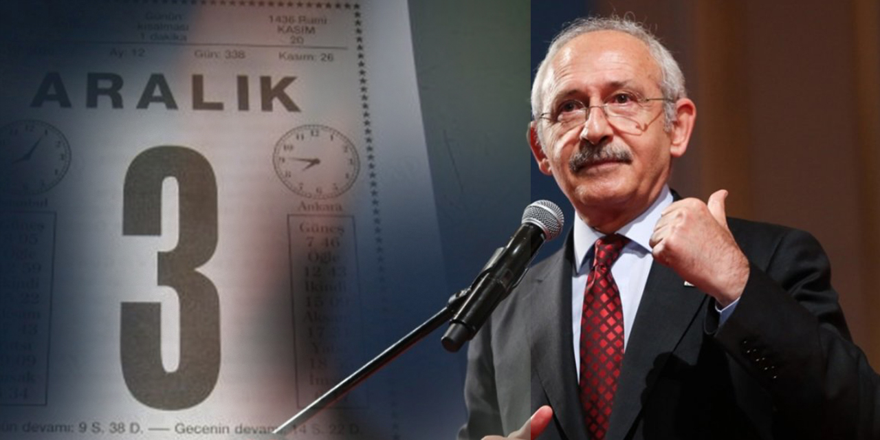 3 Aralık'ta ne olacak? Kılıçdaroğlu'ndan dikkat çeken paylaşım