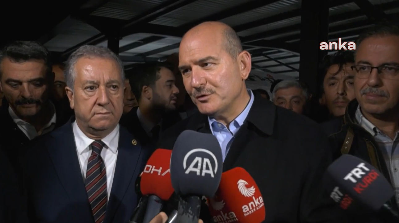 Süleyman Soylu, Düzce'de deprem bölgesinde konuştu: "Her yer açık, milletimizin en ufak bir şey ödemesine gerek yok"