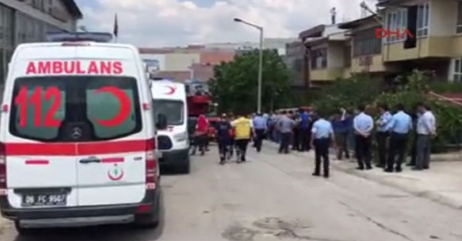 Ankara'da bir iş yerinde patlama!