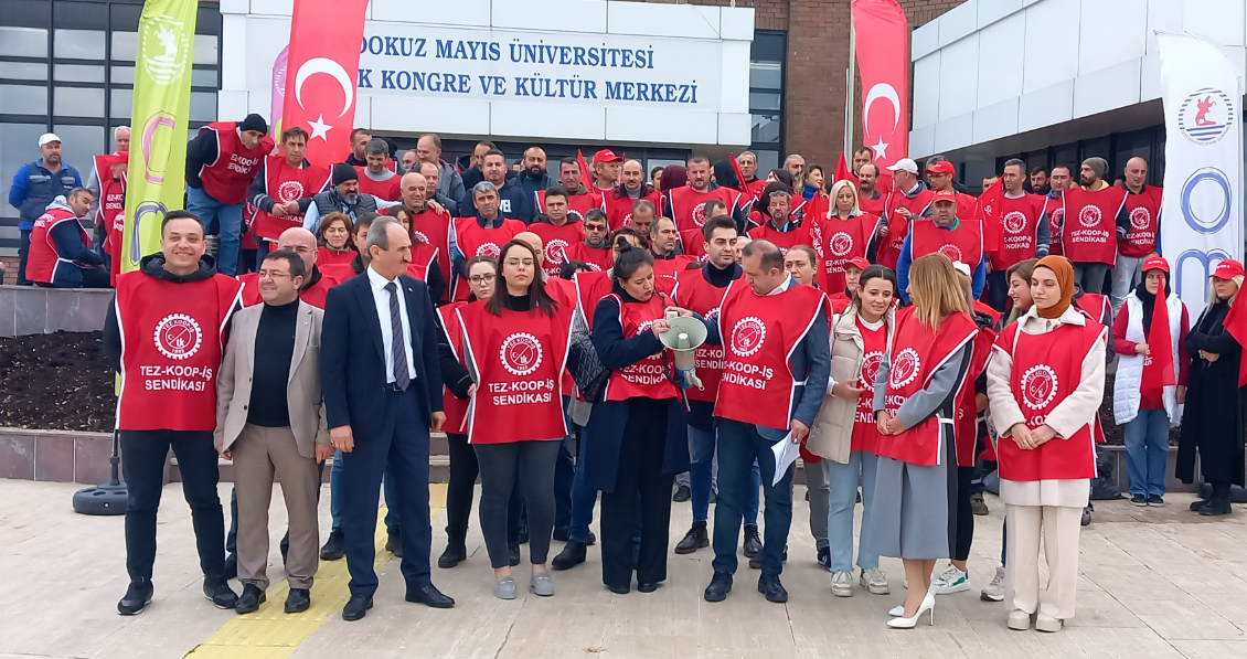 OMÜ'de zafer işçilerin! Uzlaşma sağlandı